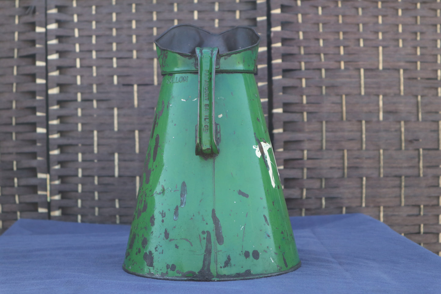 Vintage Paramount one gallon oil pouring jug
