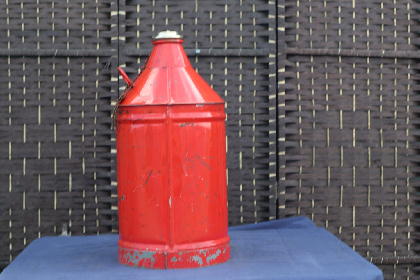 Large vintage fuel can