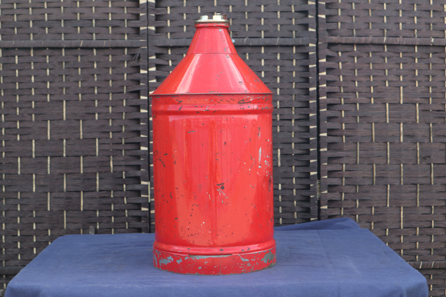 Large vintage fuel can