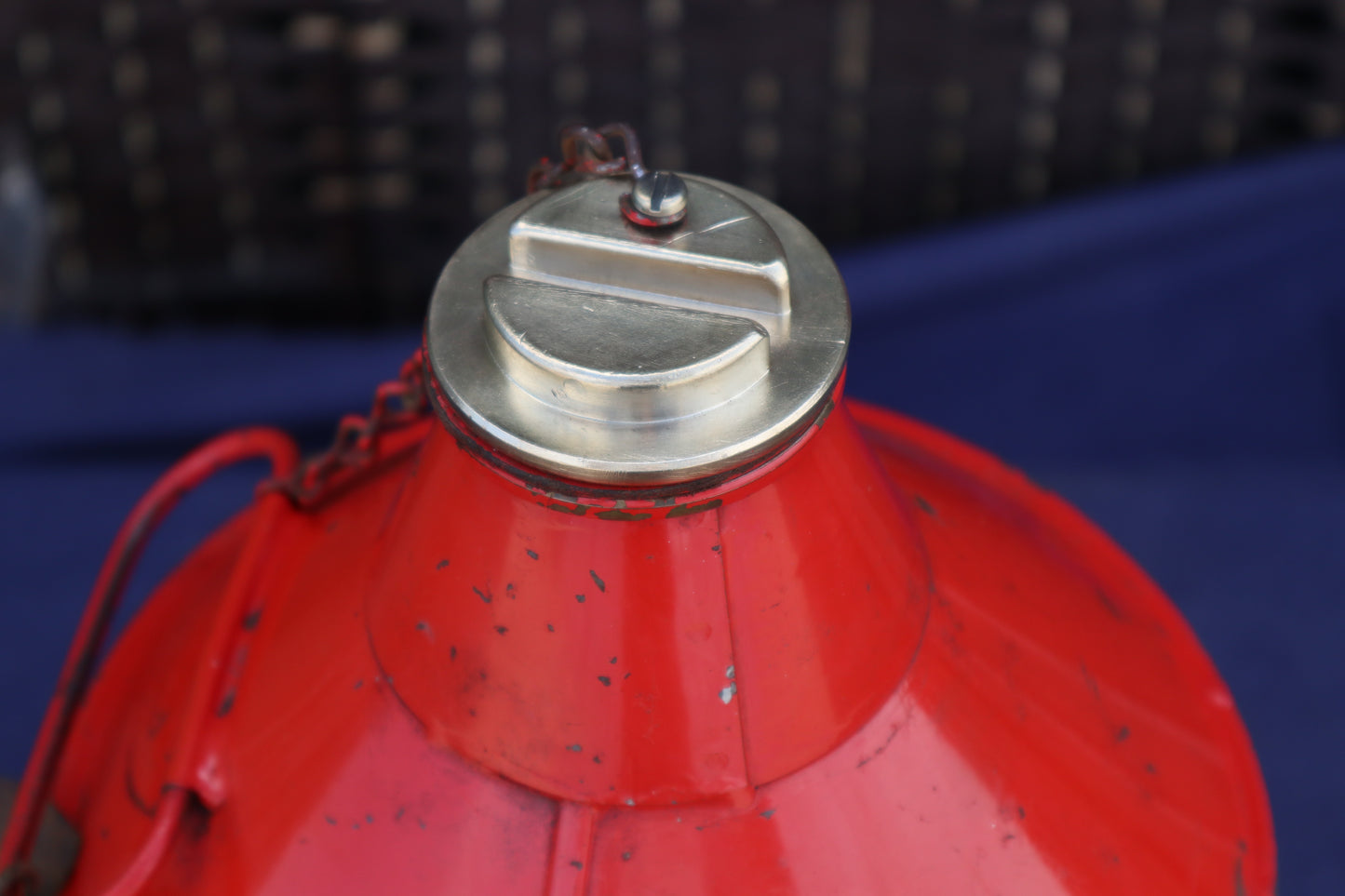Large vintage fuel can