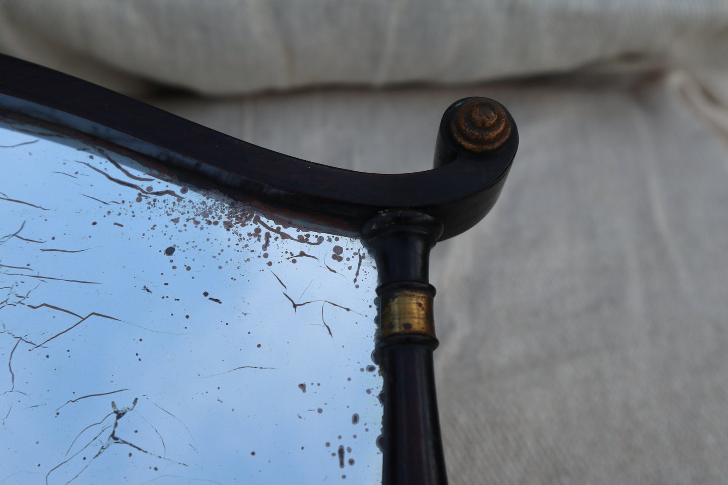 Antique French mirror