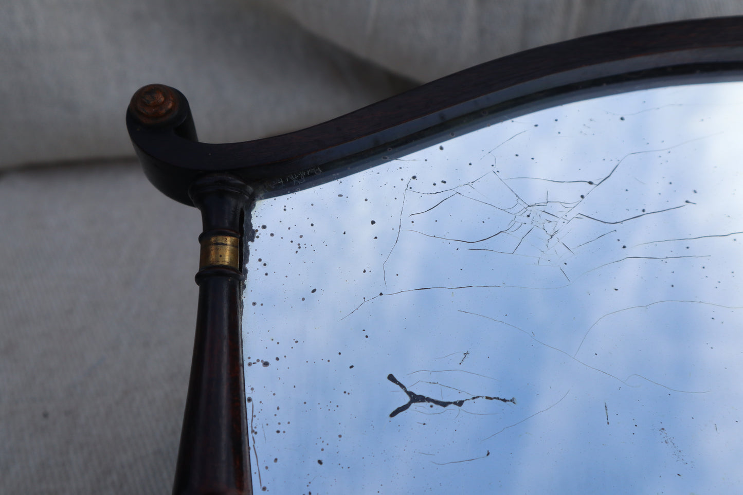 Antique French mirror