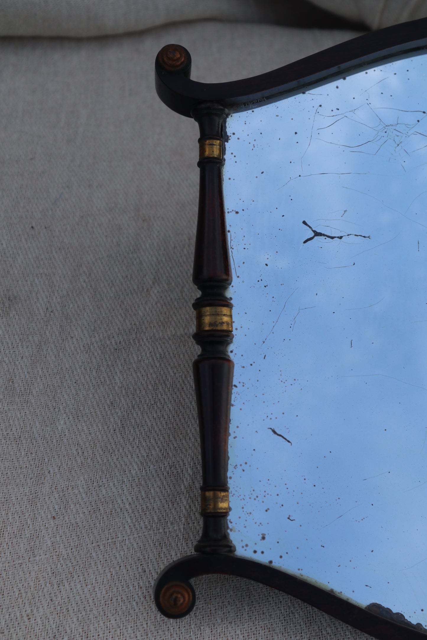 Antique French mirror