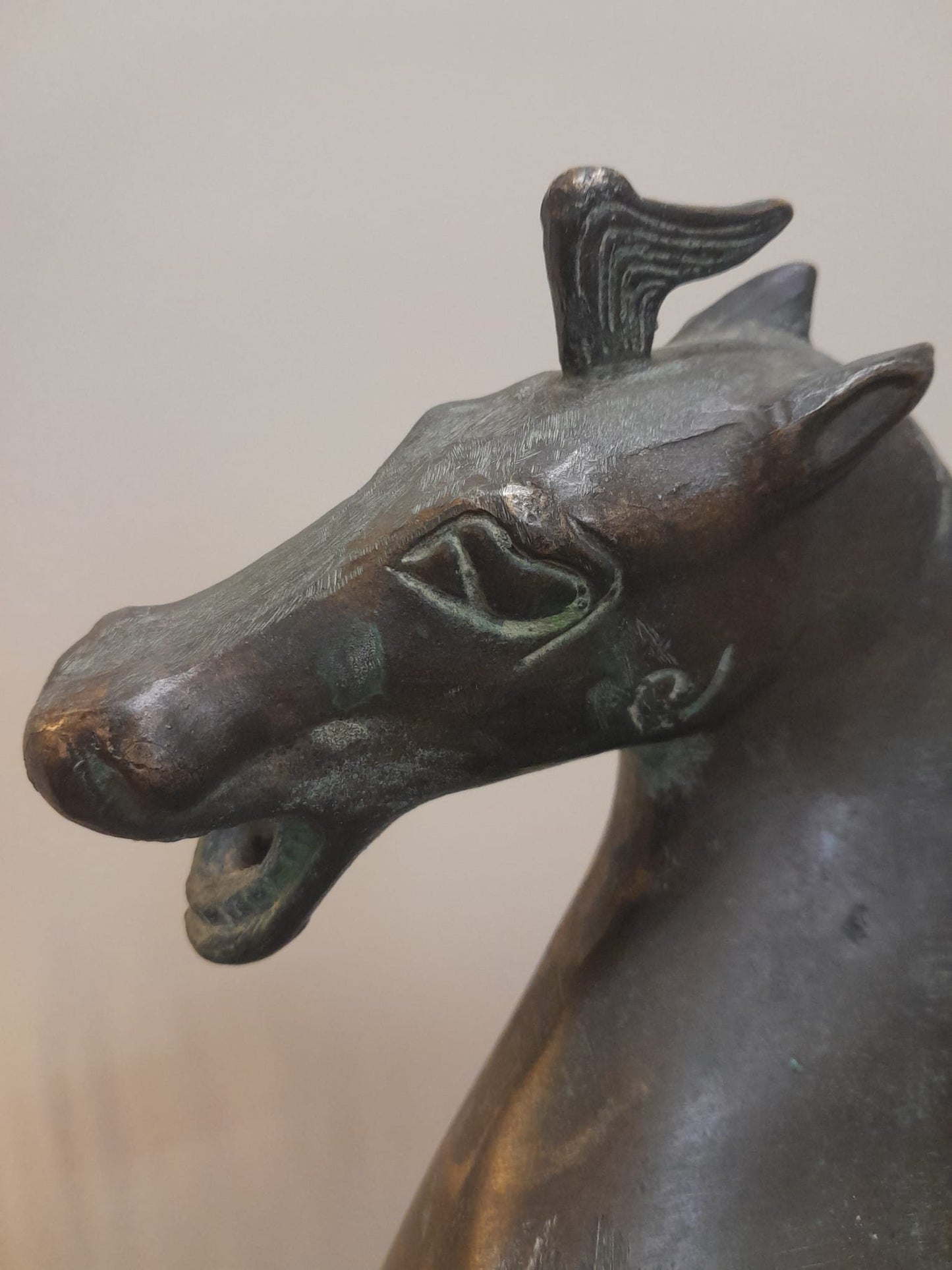 'The Flying Horse of Ganzu' bronze figure