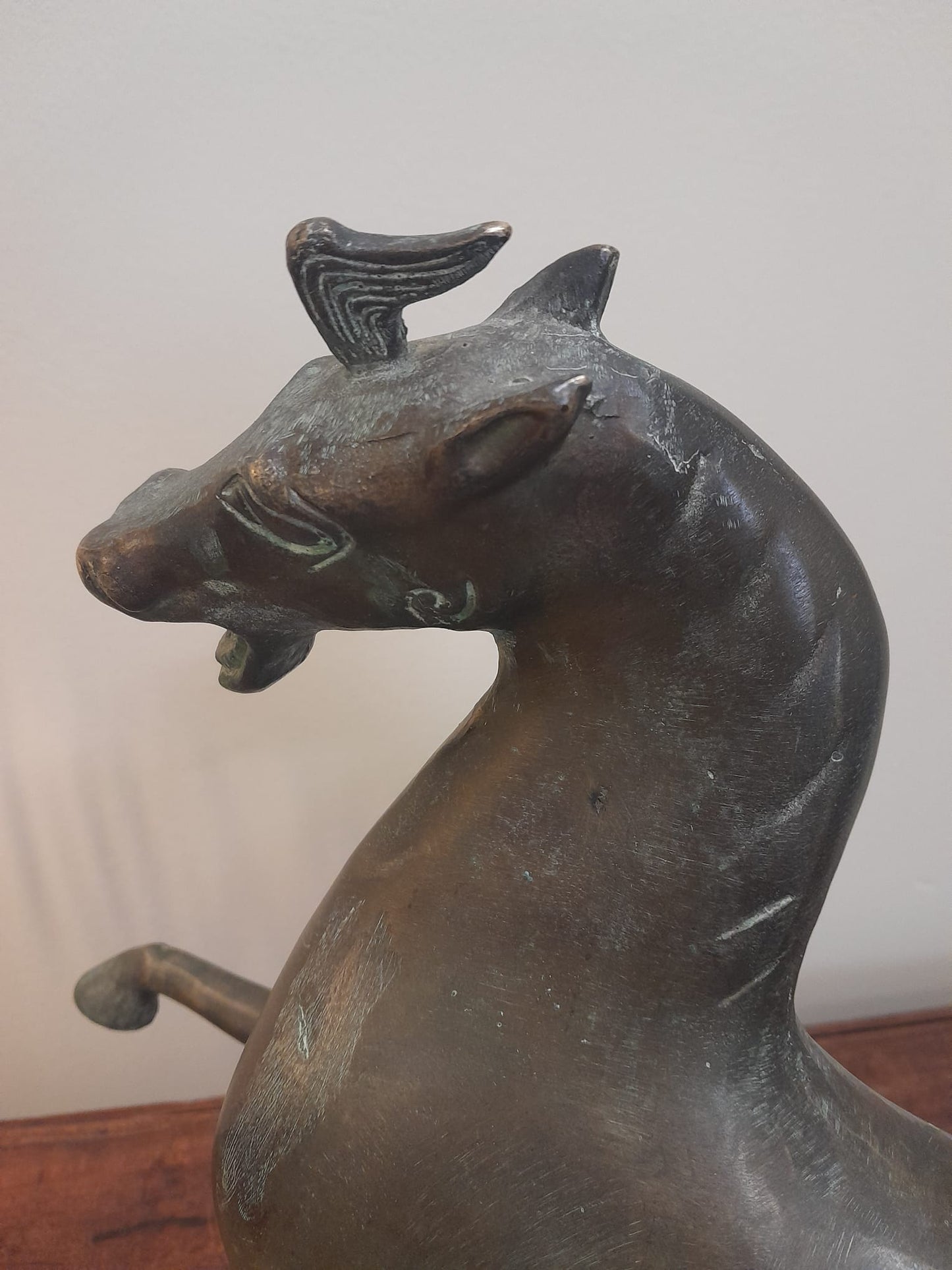 'The Flying Horse of Ganzu' bronze figure