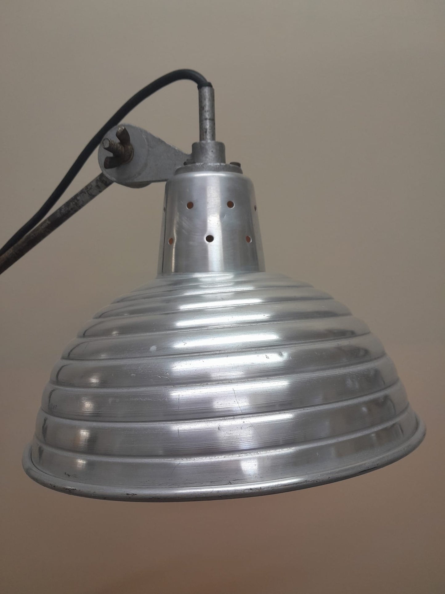 Vintage mid-century 1950s Malham photography lamp