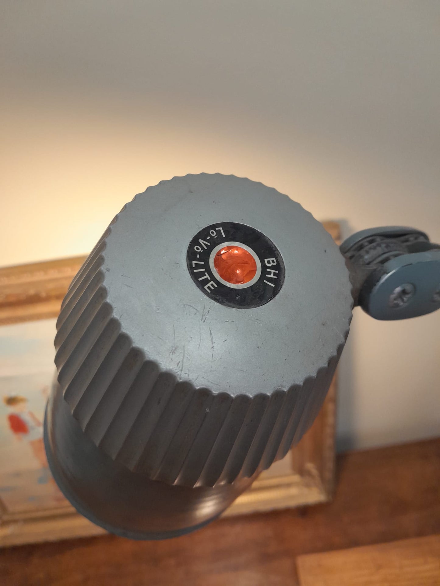 Vintage 1960s Lo-Vo-Lite machinist's lamp