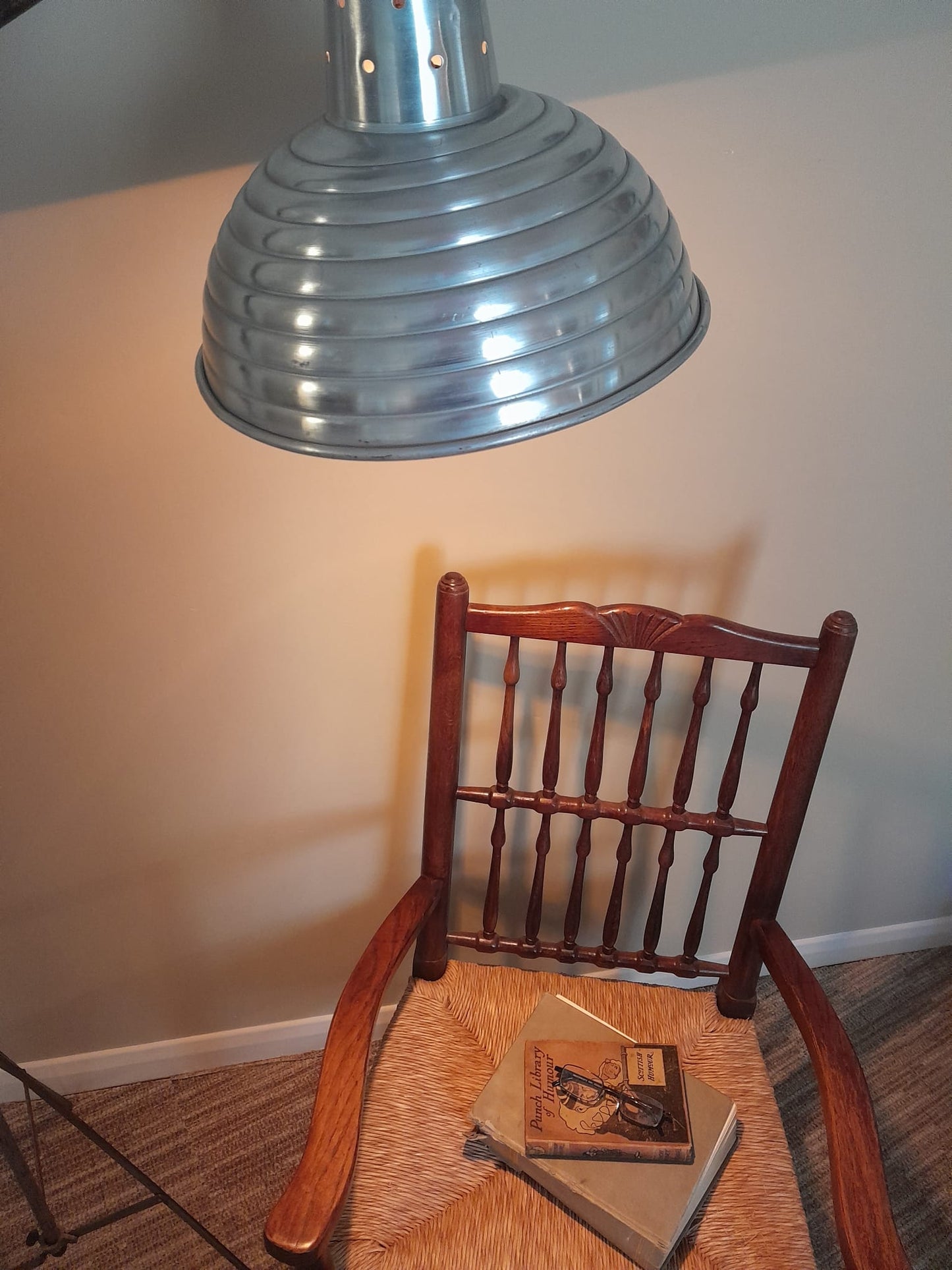 Vintage mid-century 1950s Malham photography lamp